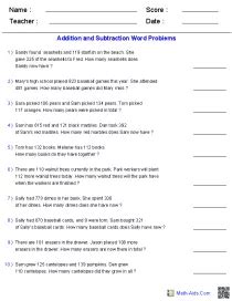 Dynamically Created Word Problems .